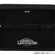 「Zoff｜僕のヒーローアカデミア」オリジナルケース・メガネ拭きが付属