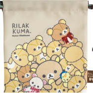 『リラックマ』マチ付巾着