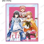 描き下ろし 集合 B 和風メイド服ver. アクリルカード AMNIBUS限定特典