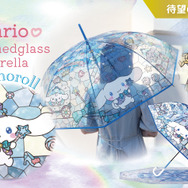 「サンリオキャラクターズ　ステンドグラスアンブレラ」シナモロール