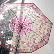 「サンリオキャラクターズ　ステンドグラスアンブレラ」ハローキティ