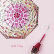 「サンリオキャラクターズ　ステンドグラスアンブレラ」ハローキティ