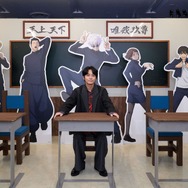 「アニメーション 呪術廻戦展『懐玉・玉折』『渋谷事変』」榎木淳也会見の様子