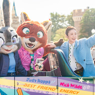 上戸彩がジュディ＆ニックとサプライズ登場！東京ディズニーランドでスペシャルグリーティング開催