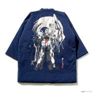 STRICT-G JAPAN 宮田織物『機動戦士ガンダム 逆襲のシャア』半纏　vガンダム（ネイビー）