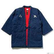 STRICT-G JAPAN 宮田織物『機動戦士ガンダム 逆襲のシャア』半纏　vガンダム（ネイビー）