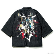 STRICT-G JAPAN 宮田織物『機動戦士ガンダム 閃光のハサウェイ キルケーの魔女』半纏　ペーネロペー（ブラック）