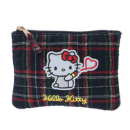 サンリオキャラクターズ×Green Parks 「キルトポーチ」ハローキティ