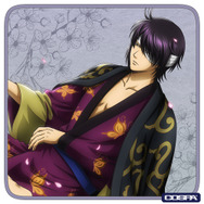 描き下ろし 高杉晋助 フルカラーハンドタオル 小窓から覗く景色Ver.