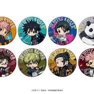 トレーディンググリッター缶バッジ　Art by くるみつ（全8種）