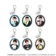 パーツ付きアクリルキーホルダー