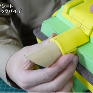 様々な材料で「メカ感」を出していく