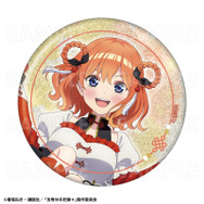 TVスペシャルアニメ『五等分の花嫁＊』76mmグリッター缶バッジ【中野四葉A】金魚絢爛