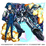 水属性　★5　デルタ小隊 ハヤテ・インメルマン（進化）CV：内田雄馬