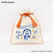 I'm Doraemonシリーズ「刺繍巾着ショルダーバッグ」