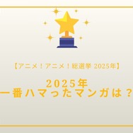 2025年一番ハマったマンガは？【2025年アニメ！アニメ！総選挙】アンケート〆切は12月18日まで