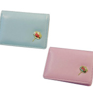 ダイキャスト付き名刺ケース(ブルー・ピンク) 各3,300円(税込)