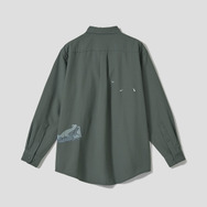 アニメ『チェンソーマン』×グラニフ「easy revenge！｜ルーズシャツ」背面