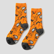 アニメ『チェンソーマン』×グラニフ「ポチタ パターン｜ミドルソックス」