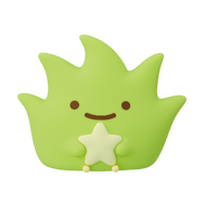 B賞：ざっそう ルームライト　約14cm