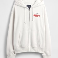 ゴジラ ヴィンテージソフトグラフィック GAPロゴ ジップアップパーカー　9,990円 (税込み)