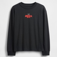 ゴジラ グラフィック GAPロゴ Tシャツ　5,990円 (税込み)