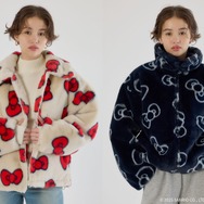 (サンリオキャラクターズ) HELLO KITTY フェイクファーコート