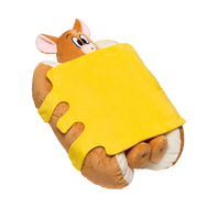 Happyくじ『TOM and JERRY FUNNY ART!』5　特賞 ジェリー大きいぬいぐるみ