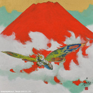 村上裕二「モスラ＝赤富士雲海へ」