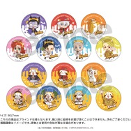 ブラインド缶バッジ　ラスカルコラボver. （全14種） サイズ：φ57mm 販売価格：¥500(税込)