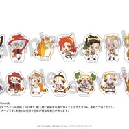 ブラインドダイカットステッカー　ラスカルコラボver. （全14種） サイズ：約70mm×70mm 販売価格：¥500(税込)