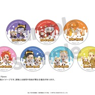 缶ミラー　ラスカルコラボver. （全7種） サイズ：φ76mm 販売価格：¥1,100(税込)