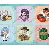 本コラボの熊本モチーフオリジナルミニキャラがデザインされた限定ステッカー