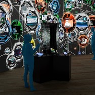 ＜巨大電脳ネットワークビジュアライザー“Nerve Net”で探索するイメージ＞