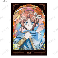 TVアニメ『暁のヨナ』トレーディング Aure Glass クリアカード　ユン　