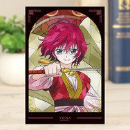 TVアニメ『暁のヨナ』トレーディング Aure Glass クリアカード　ヨナ　使用イメージ　