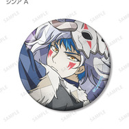 TVアニメ『暁のヨナ』トレーディング Aure Glass 缶バッジ　シンア A