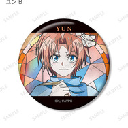 TVアニメ『暁のヨナ』トレーディング Aure Glass 缶バッジ　ユン B
