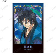 TVアニメ『暁のヨナ』トレーディング Aure Glass イラストカード　ハク