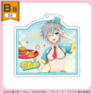 くじコレ「TVアニメ『デート・ア・ライブV』ダイナーStyle」B賞：アクリルキーホルダー【本条二亜】