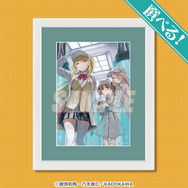 くじ引き堂『とある科学の心理掌握』オンラインくじ　S賞：選べる！キャラファイングラフ 3巻表紙