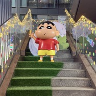 「クレヨンしんちゃん」大都薈Plaza（ダードゥイフィプラザ）コラボレーションの様子