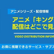 アニメキングダム 配信情報