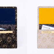 『ドラえもん』甲州印伝のカードケース　使用イメージ