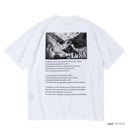 ニューエラ「半袖 ウォッシュドコットン Tシャツ 機動戦士ガンダム オフホワイト」Back