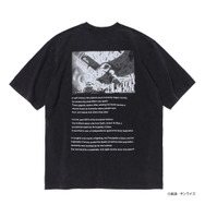 ニューエラ「半袖 ウォッシュドコットン Tシャツ 機動戦士ガンダム ブラック」Back