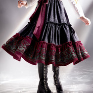 「キングダム ハーツ ／ アイコニック スカート」アクセル[BR]