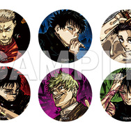 特別付録 芥見下々描き下ろしイラスト使用！『呪術廻戦』缶バッジ6種セット