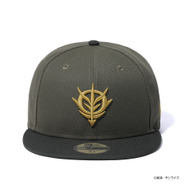ニューエラ「59FIFTY 機動戦士ガンダム ジオン軍 ニューオリーブ ダークシーウィードバイザー」