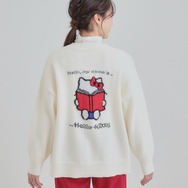 Vネックカーディガン